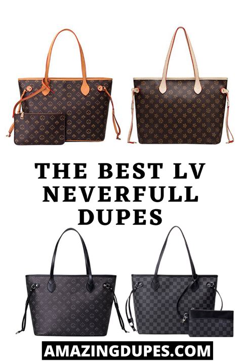 neverfull bag dupe|louis vuitton dupe alternatives.